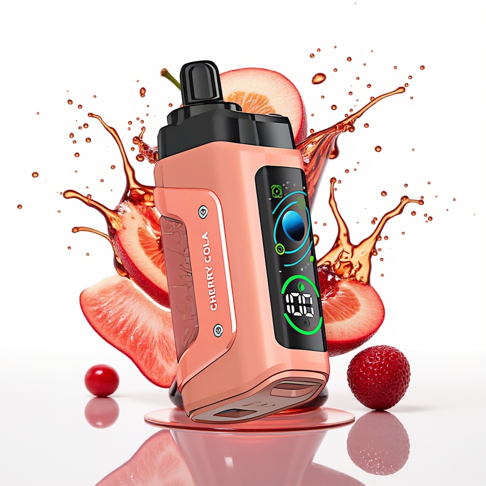 Razz Bar 45000 Puffs Tipkovni Zračni Tok Češnjeva Kola