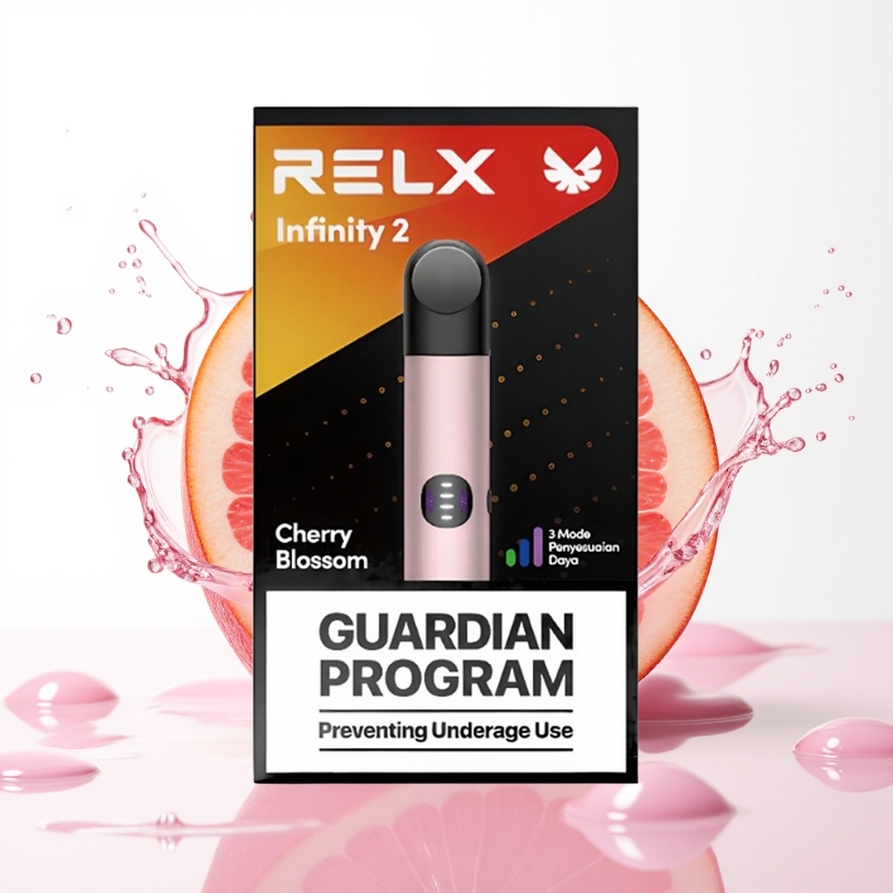 Relx Infinity 2 440mAh Rožnata naprava za vape s 650 pufi