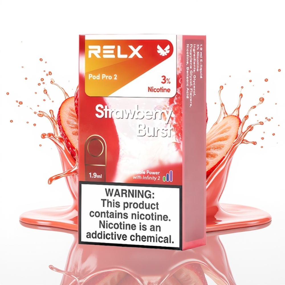 Relx Pod Pro 2 1.9ml/600 potegov Jagodni Explozija Eco/Smooth/Boost