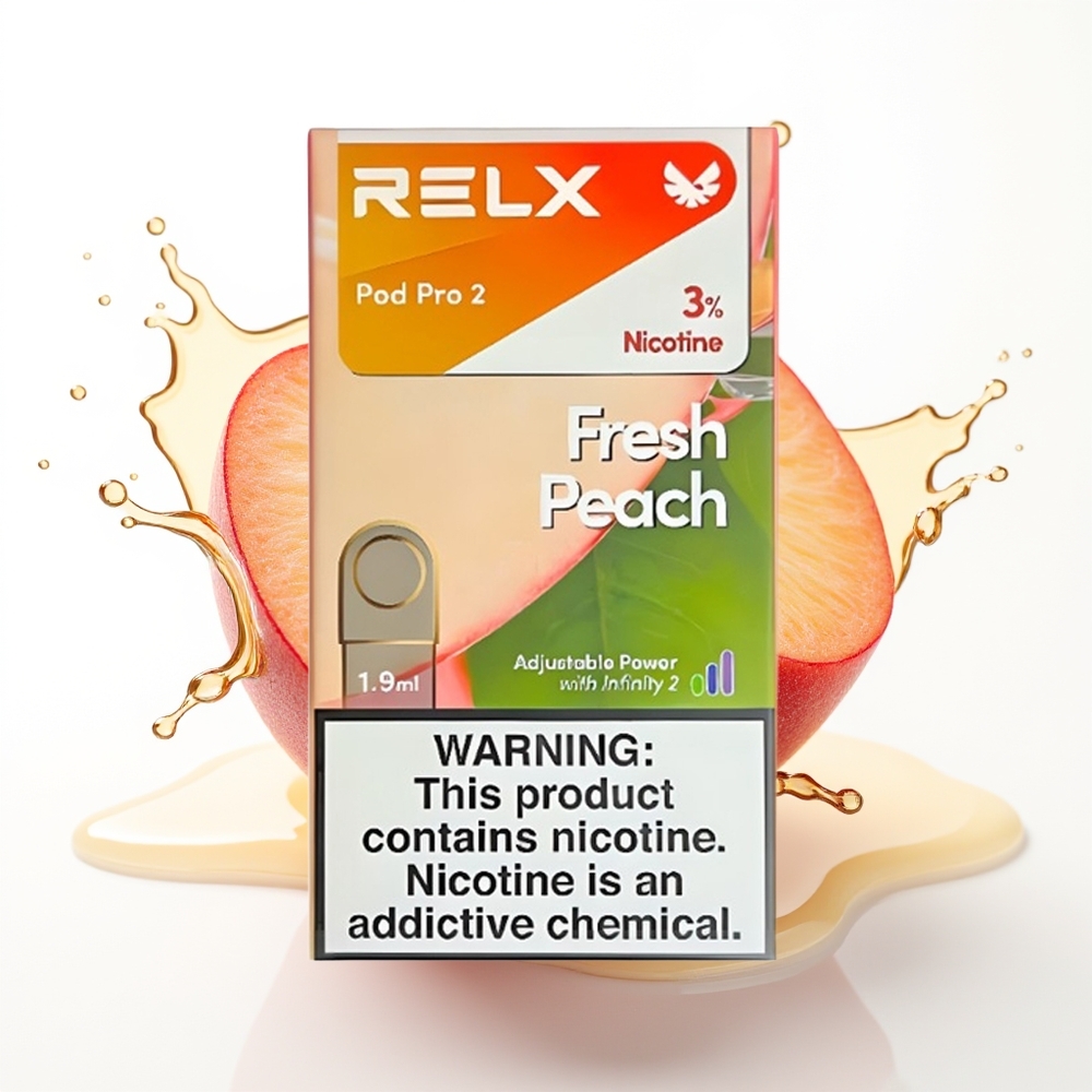 Relx Pod Pro 2 1,9ml/600 potegov Sveža Breskev Eco/Smooth/Boost