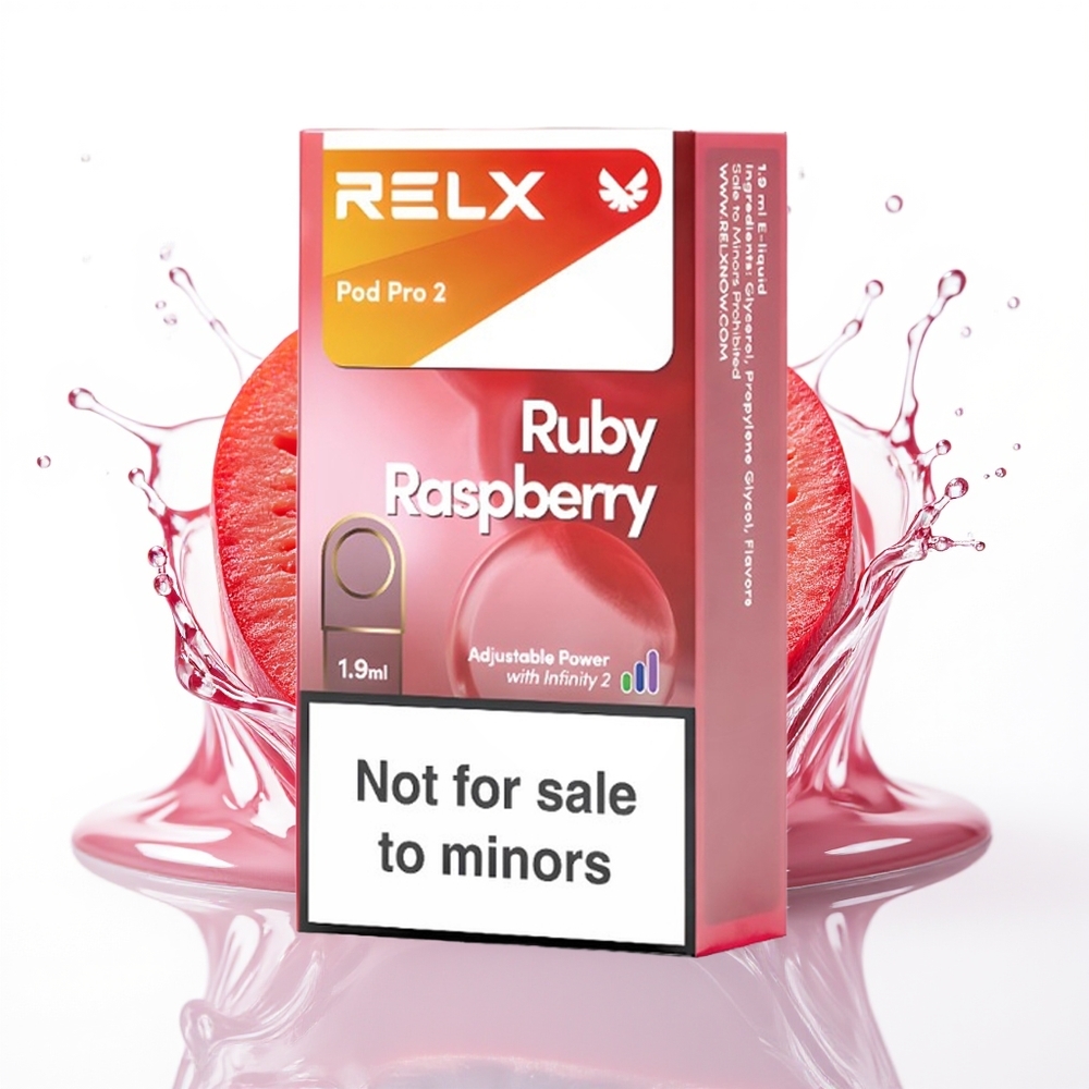 Relx Pod Pro 2 600 puffs 1.9ml Modra Malina