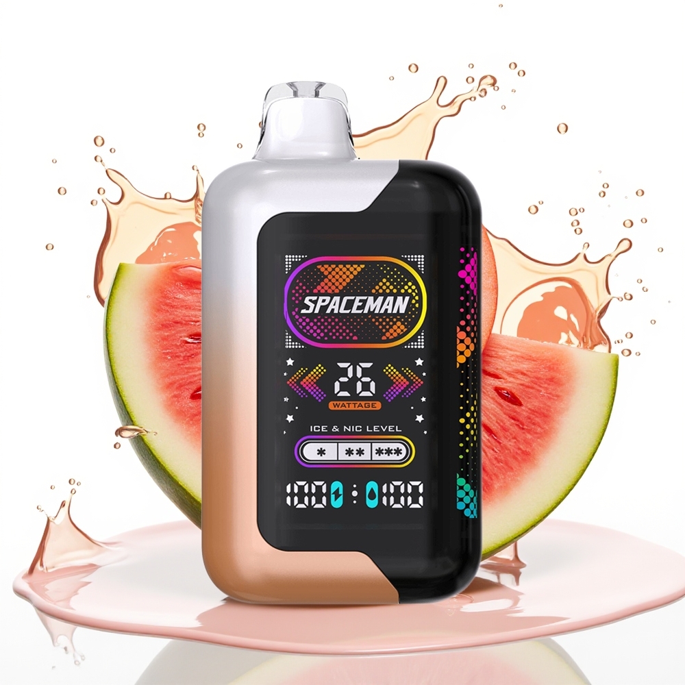 SMOK SPACEMAN SP40000 20ml 50mg Sok Breskve Lubenice Disposabil Vape