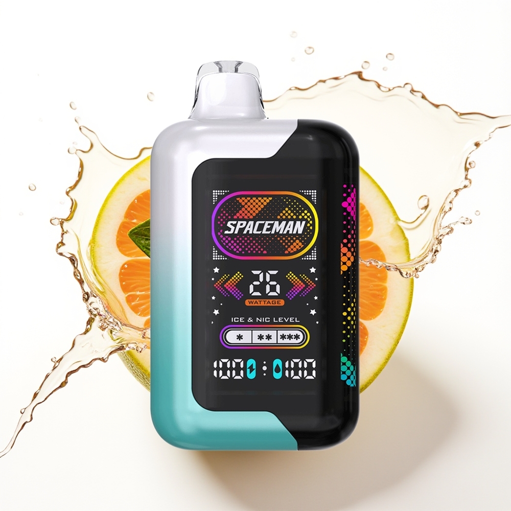 SMOK SPACEMAN SP40000 Enkratna Vape Sveže Meta 1000mAh 20ml
