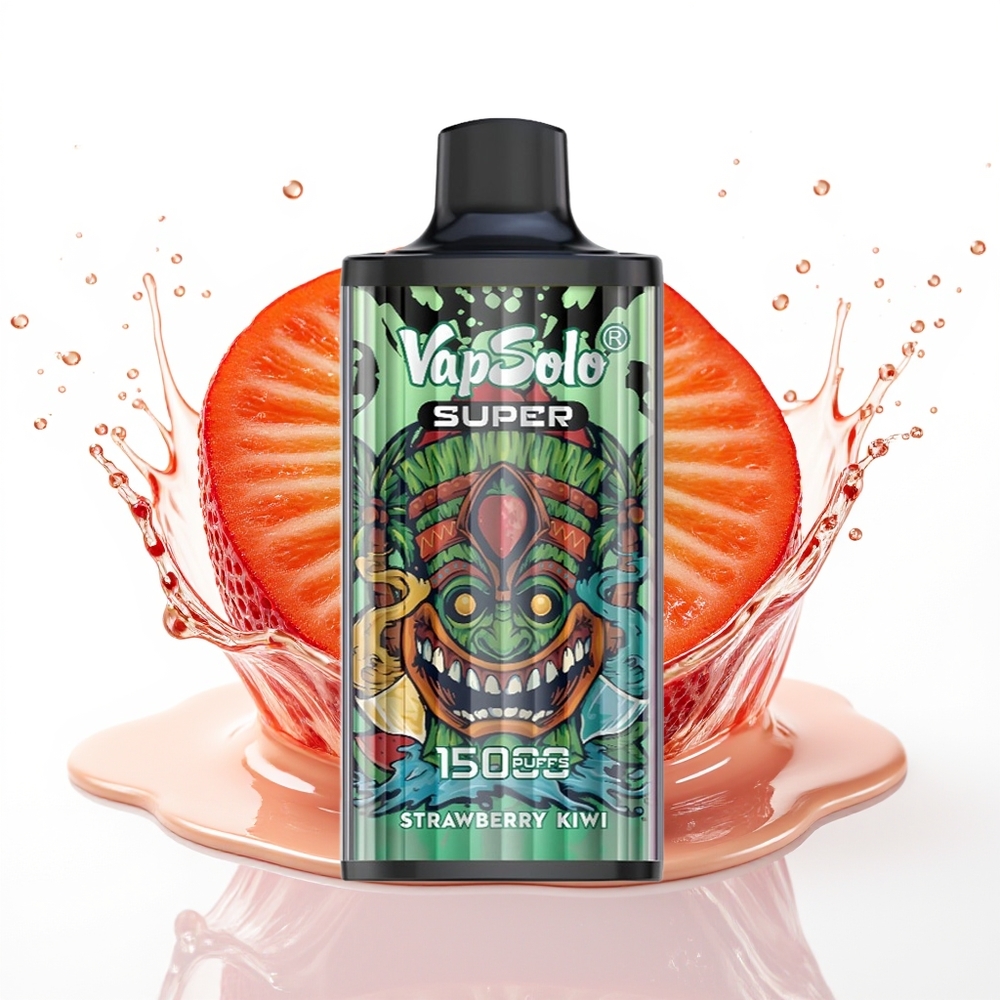 Vapsolo Super 15000 Puffs 40ml 850mah Mehurčna Jagoda Kivi