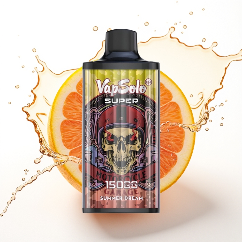 Vapsolo Super 15000 Puffs 40ml Poletna Sanja Enkratni Vape