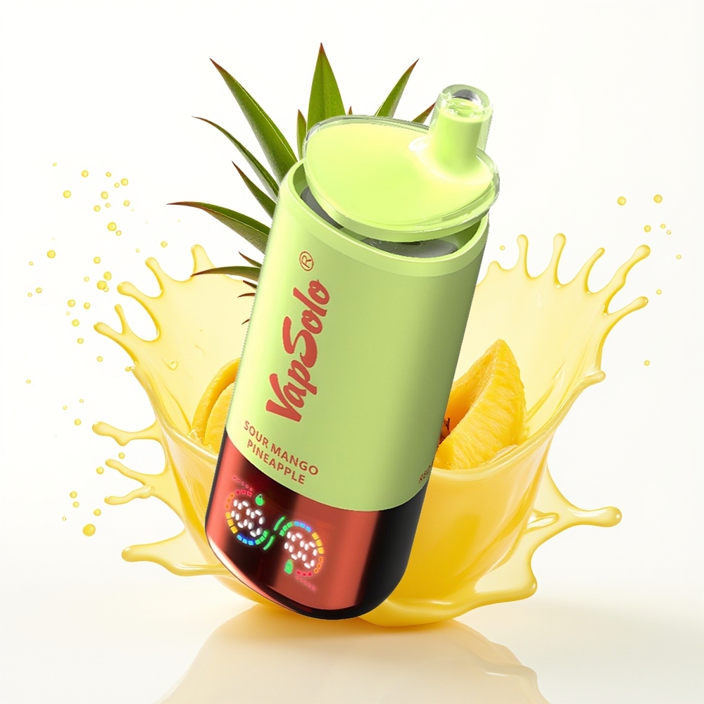 Vapsolo Triple 30000 Puffs 40ml Kislo Mango Ananas Enkratni Vape