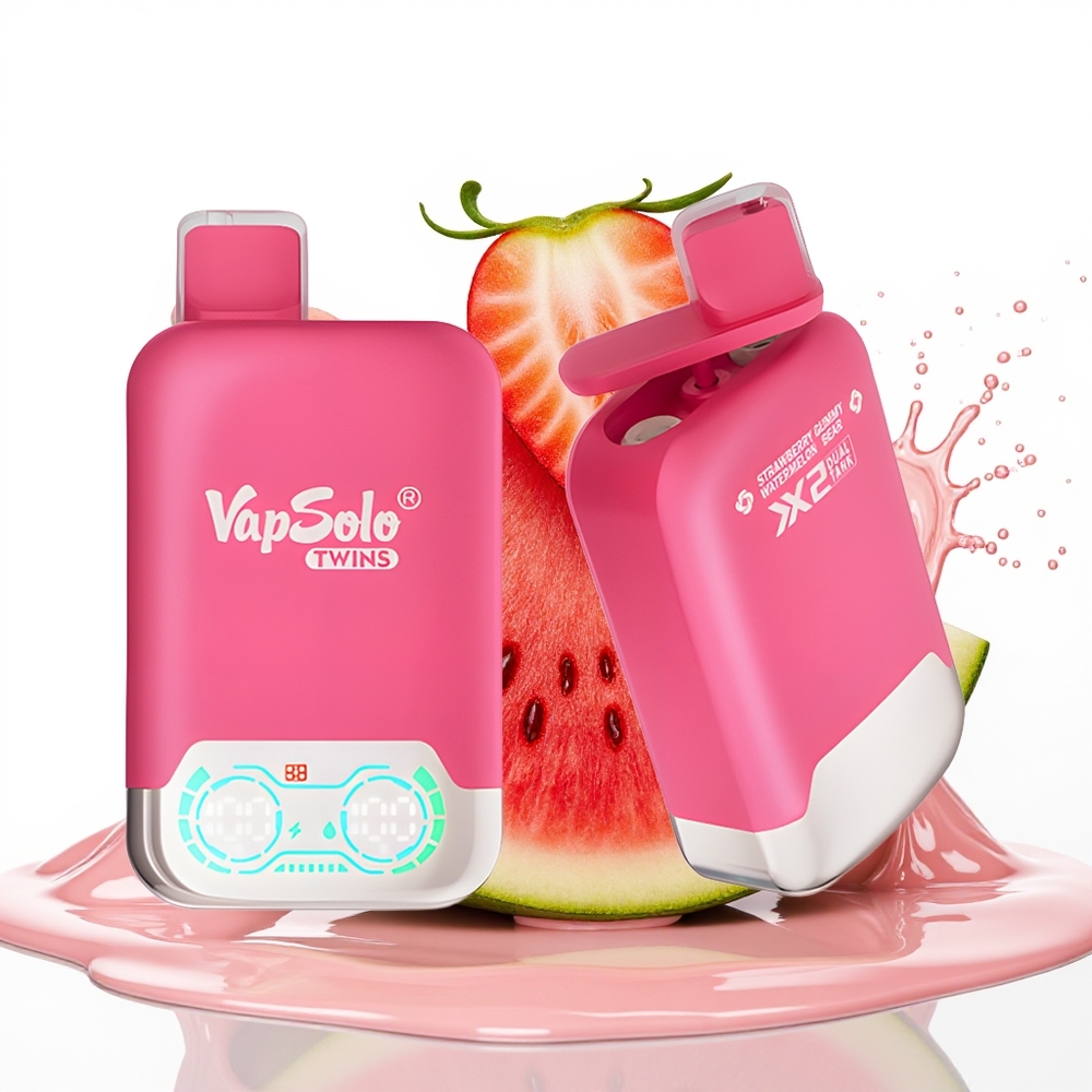Vapsolo Twins 20000 Puffs 40 ml Japko & Gumijev Medved Enkratni Vape
