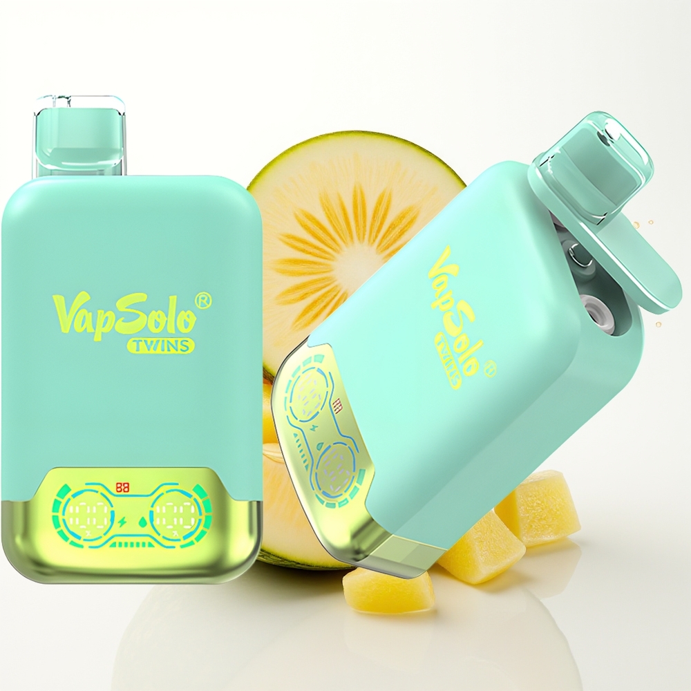 Vapsolo Twins 20000 Puffs 40 ml Trojna Melona & Ananas Kokos